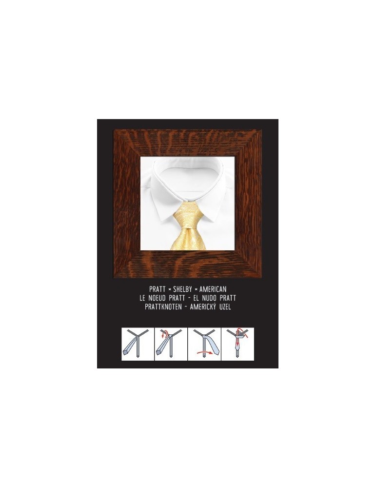 KRAWATTENKNOTEN - gerollt