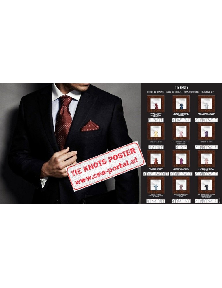 KRAWATTENKNOTEN - gerollt