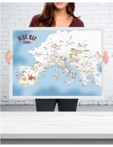 Mapa del Vino de Europa