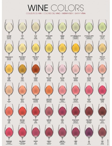 WINE COLORS - Rolled